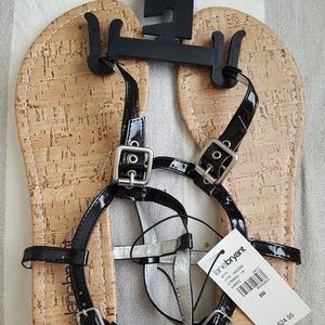 Lane Bryant Black Sandals